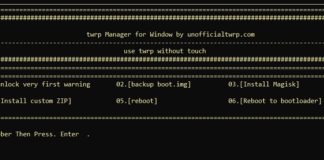 Download twrp Manager for Window